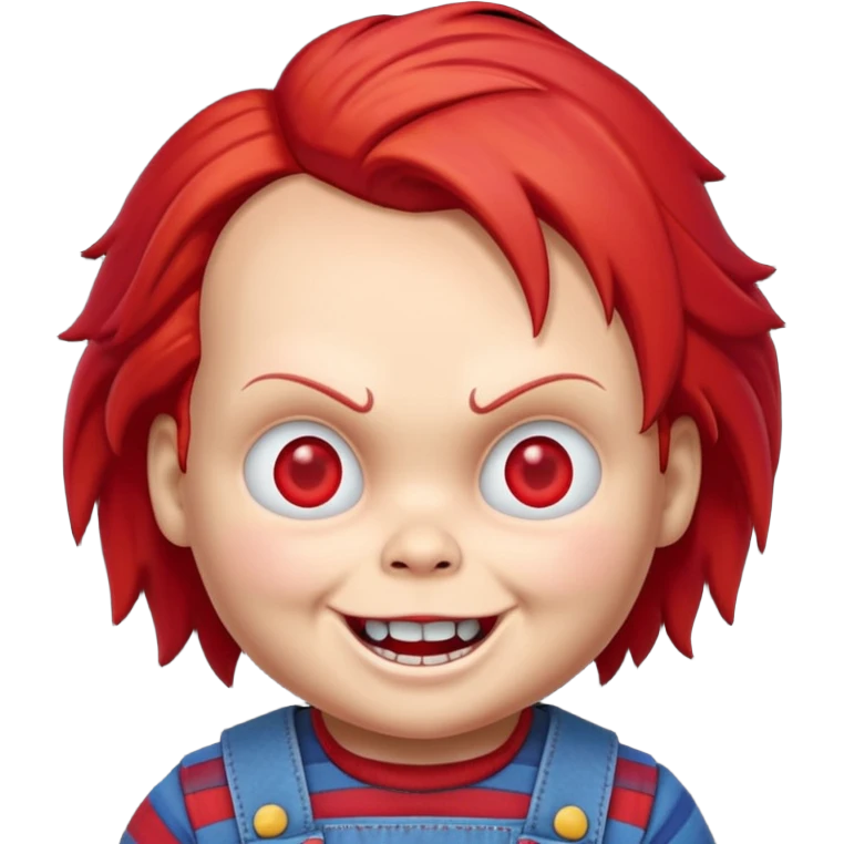 Un emojin de chuky emoji