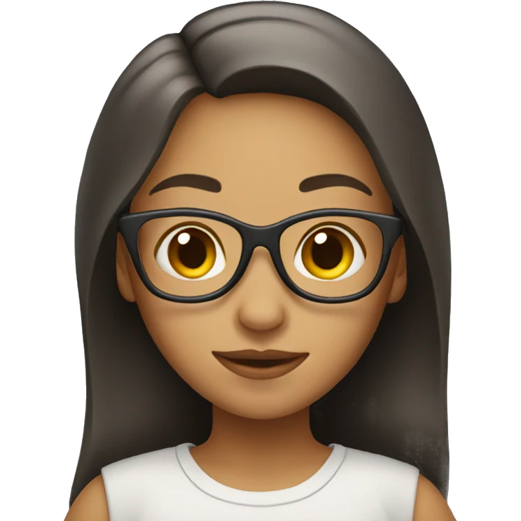 girl standing with a tablet
 emoji