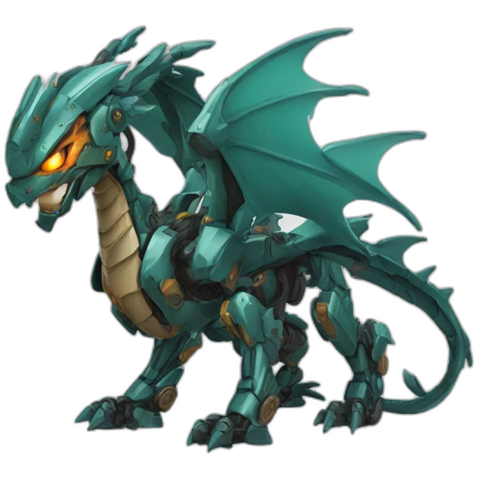 mecha dragon emoji