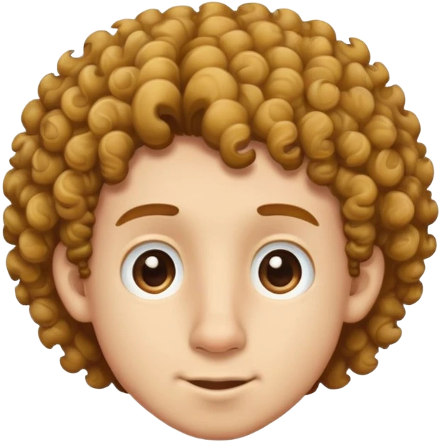 ragazzo col naso grosso riccio emoji