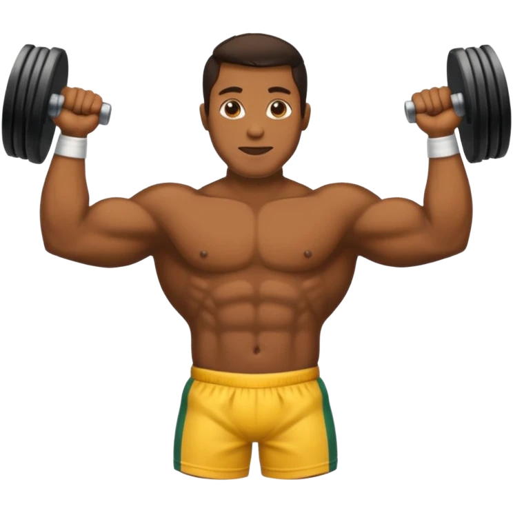 tríceps de um braço emoji