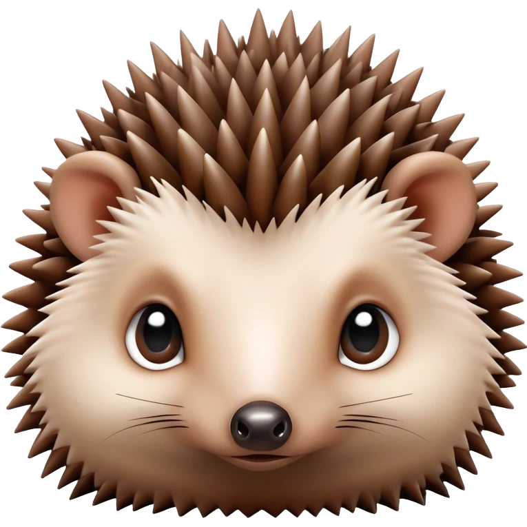 cute baby hedgehog emoji