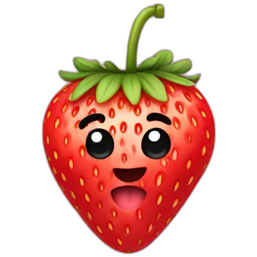 Strawberry  emoji
