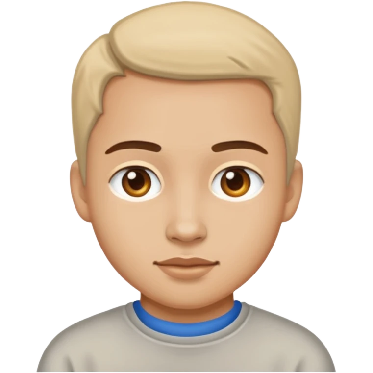 Paint style face emoji