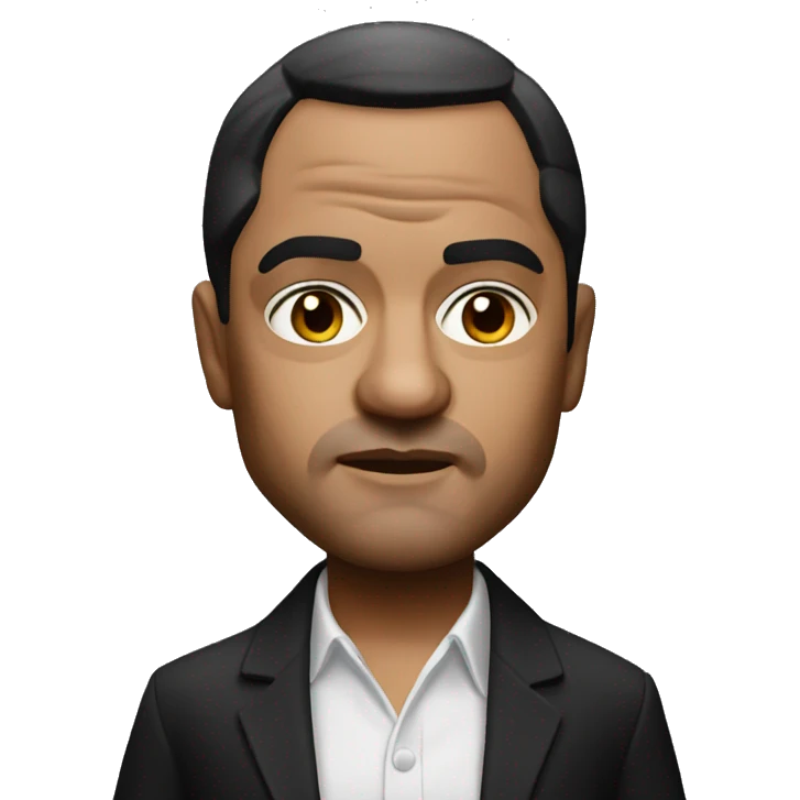 scarface in memoji style emoji