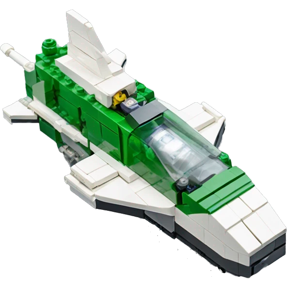 Lego.Planet Express spacecraft fr-s emoji