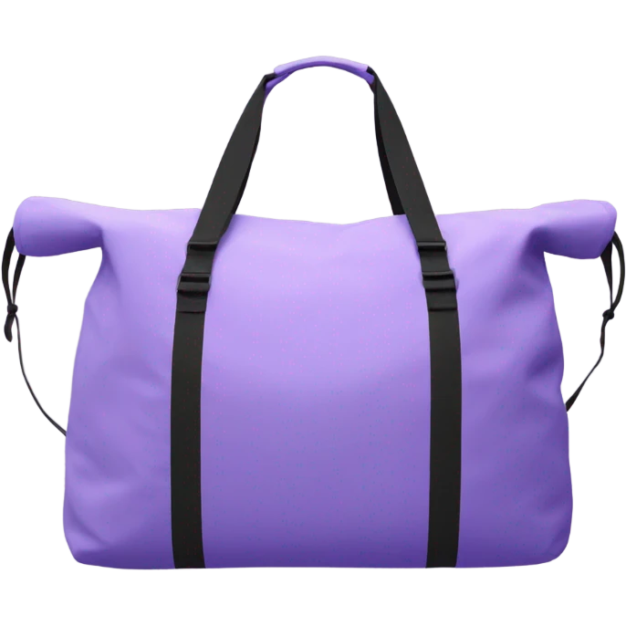 Lavender pisca gym bag emoji