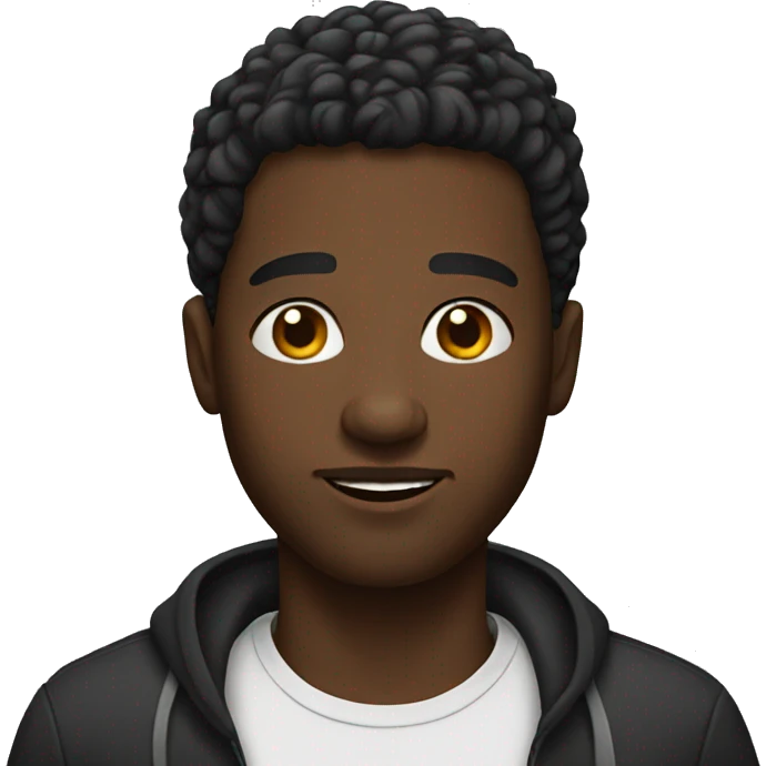 Black guy emoji
