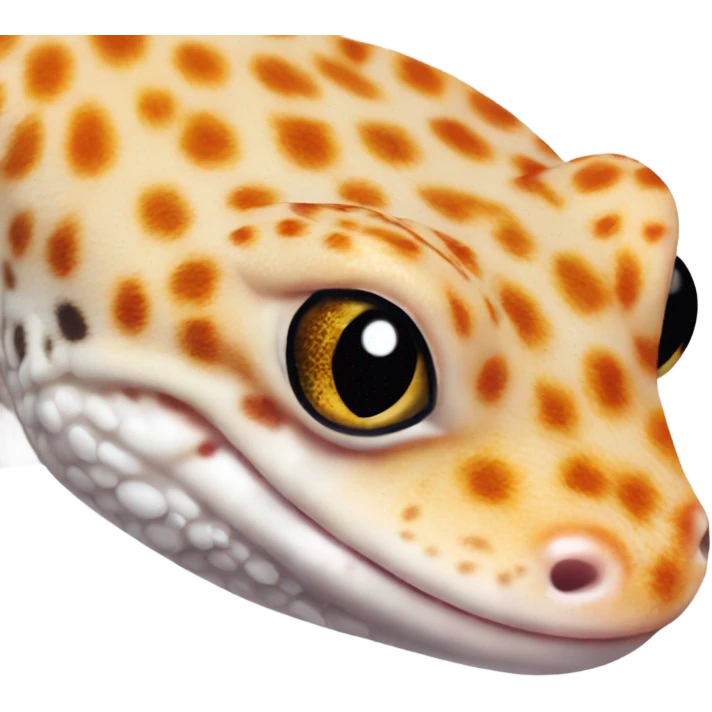 leopard gecko orange  emoji