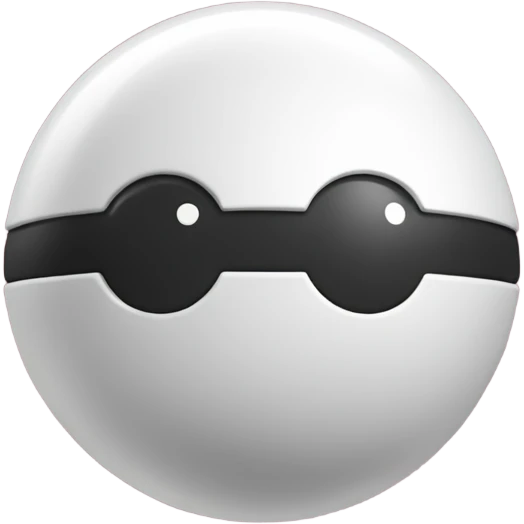 A poke ball emoji