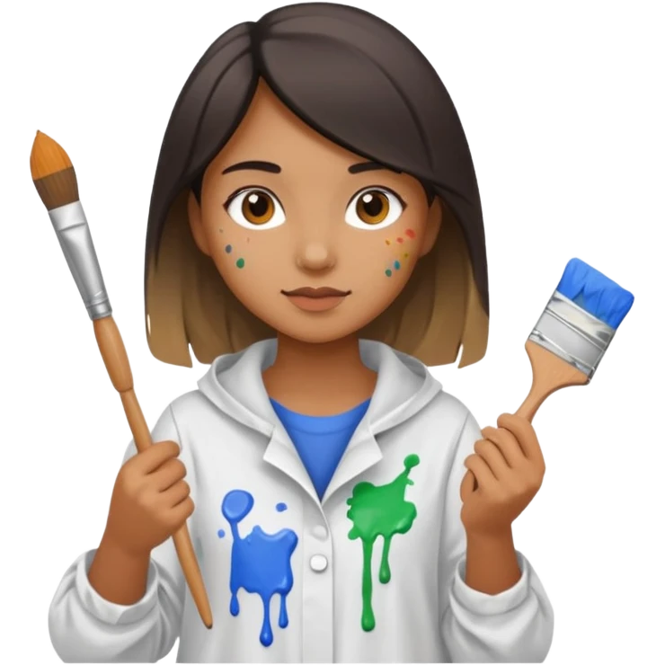 girl painter emoji