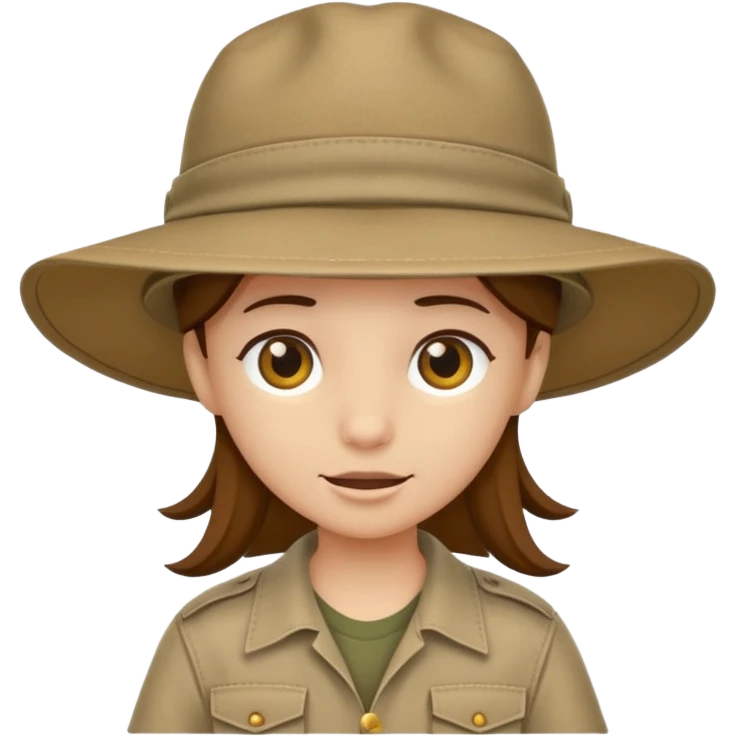 safari hat emoji