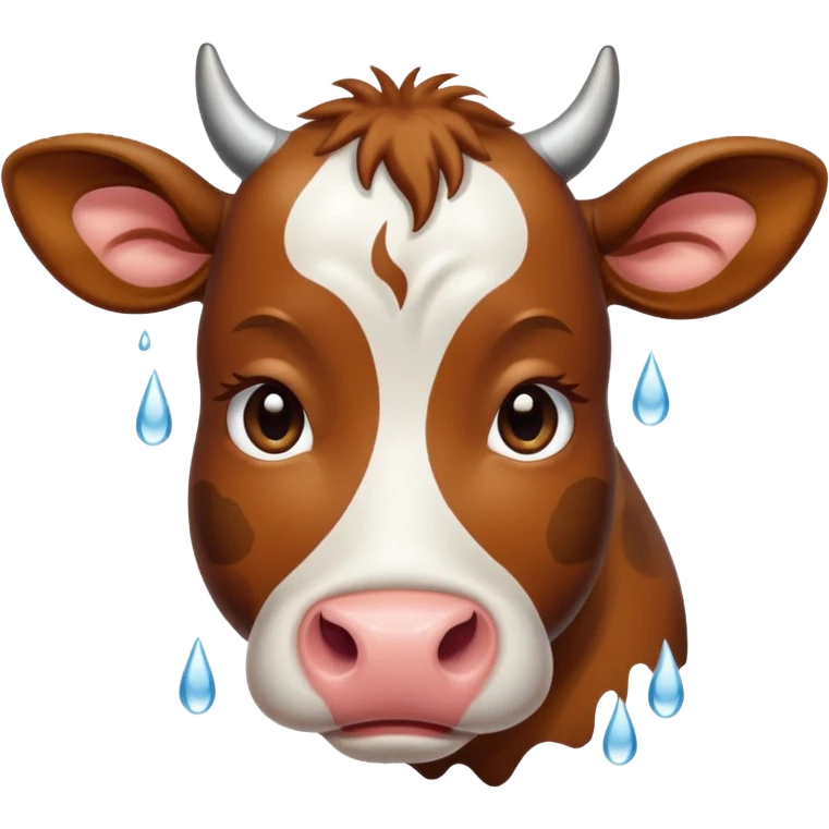 cow crying 500x500 emoji