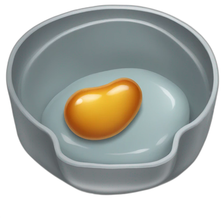 kidney stone in a bedpan emoji