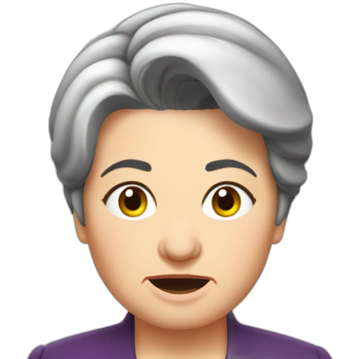 Meral Akşener angry emoji