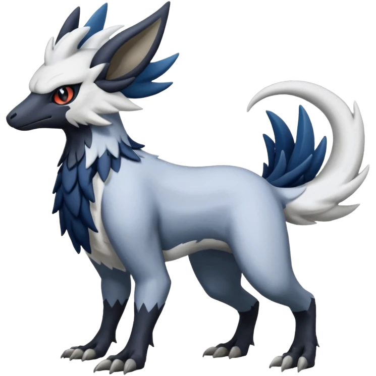 Trico-Nargacuga-Silvally-Absol-fusion emoji