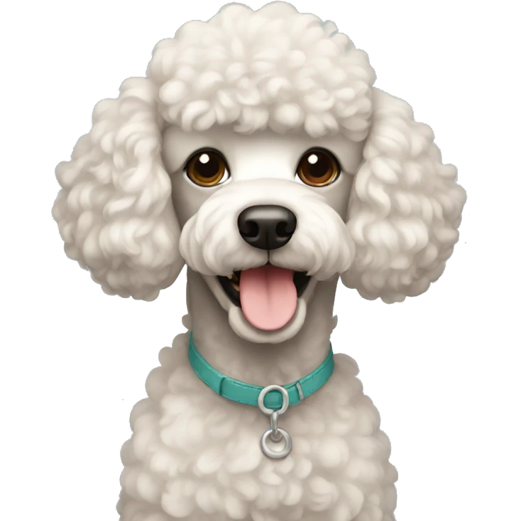 Poodle emoji