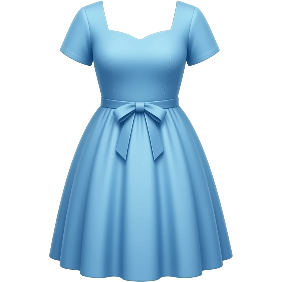 skyblue dress emoji