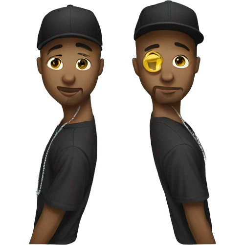 rap  dj  emoji