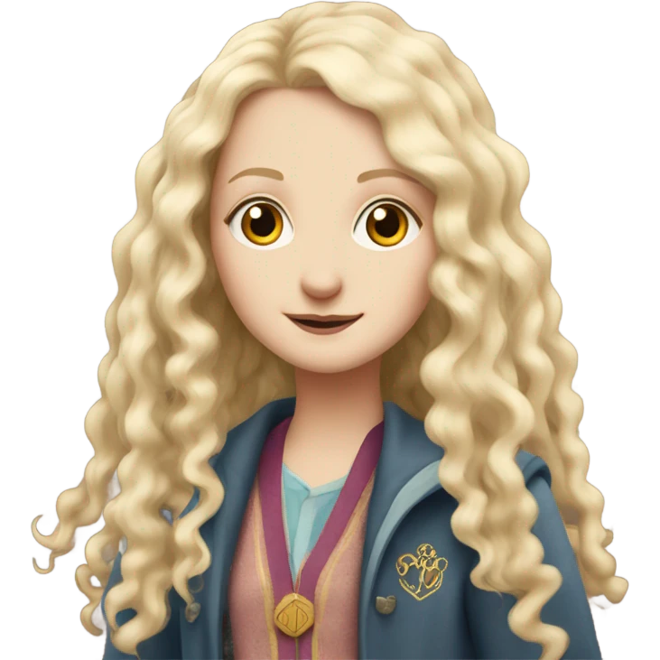 Luna in Harry potter emoji