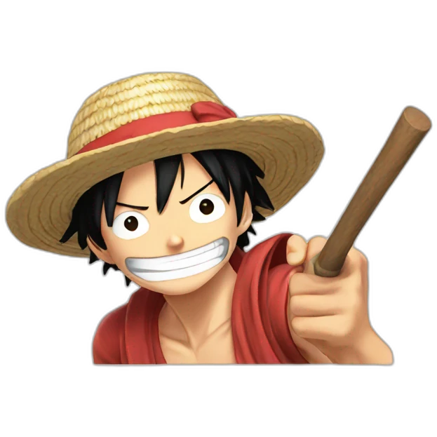 Luffy emoji