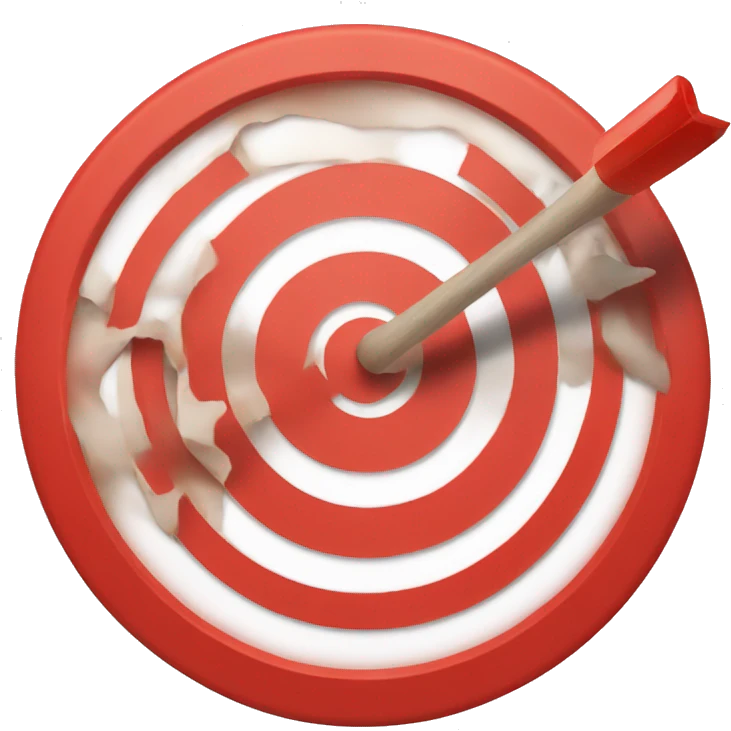 Red target emoji