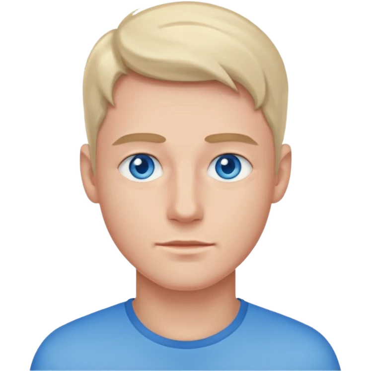 🤵🏼bu emojide sadece göz rengini mavi yap emoji
