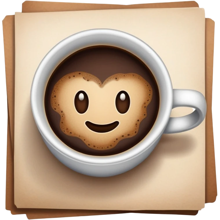 coffee filling in filter
 emoji