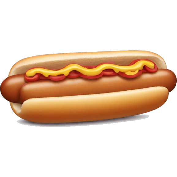 hot dog emoji