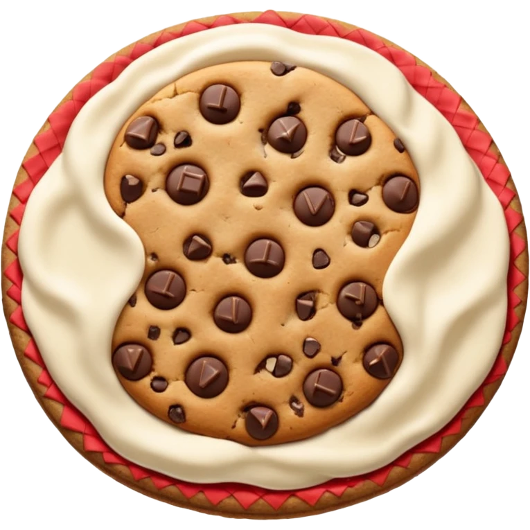 Giant cookie emoji