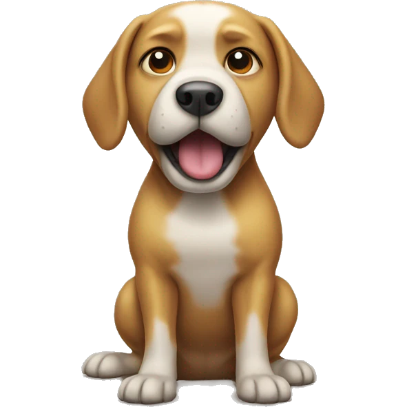 dog peeing emoji