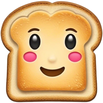 toast without face emoji