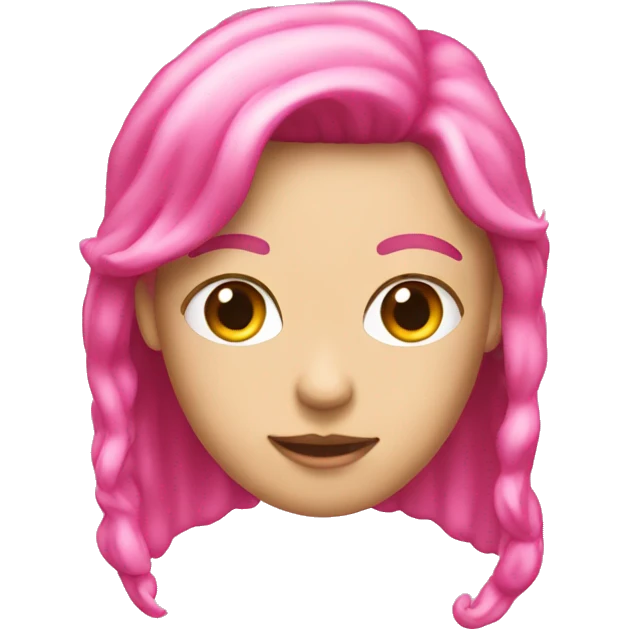 pink color, key emoji