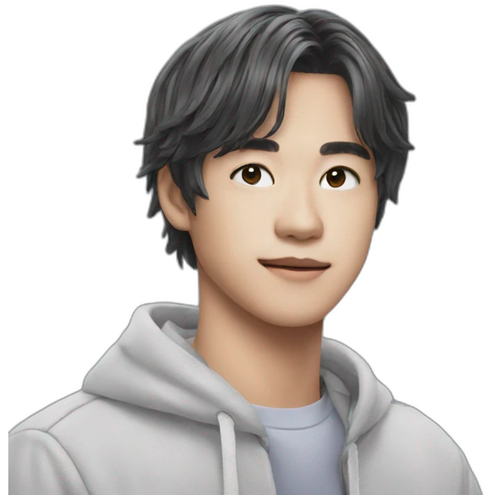 bts v emoji