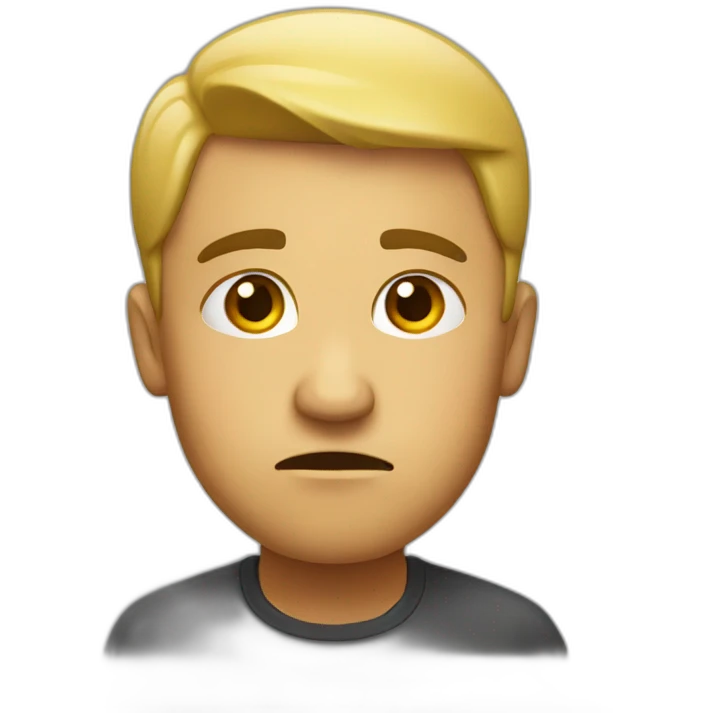 disappointed emoji