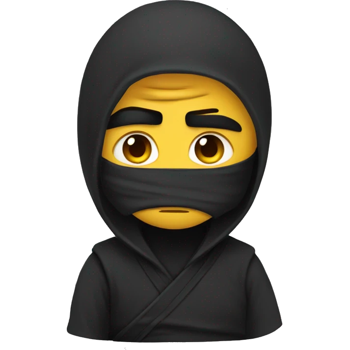 Ninja sad emoji emoji