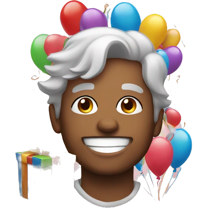 Happy birthday emoji