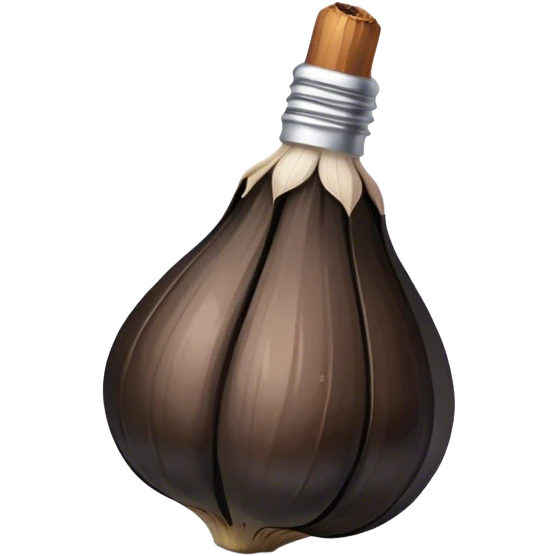 black garlic emoji