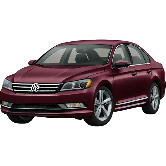 Maroon Passat emoji