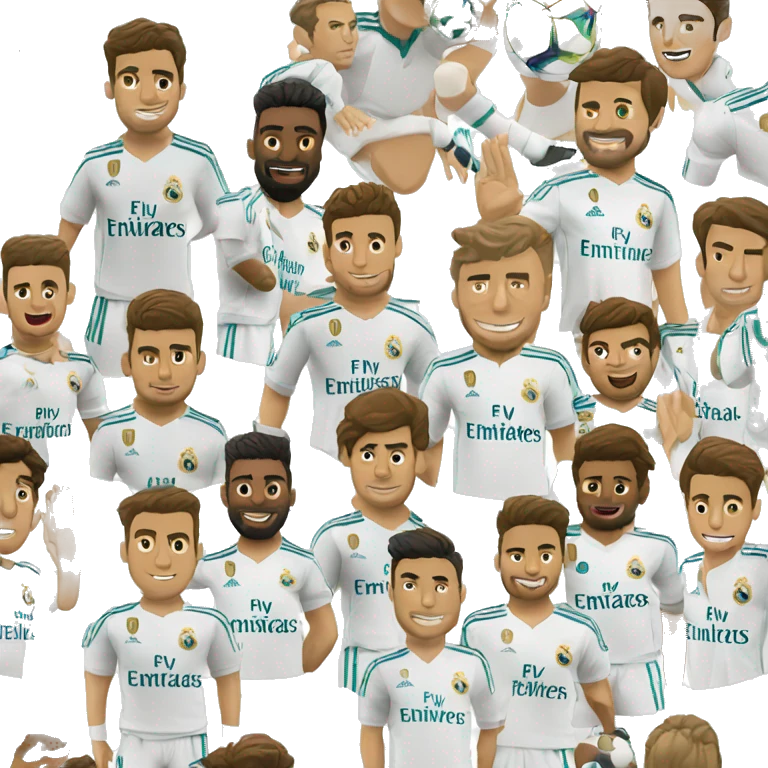 Logo Real Madrid club de fútbol  emoji