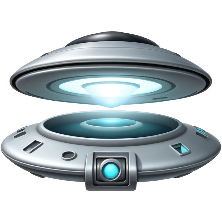 Pooping ufo emoji