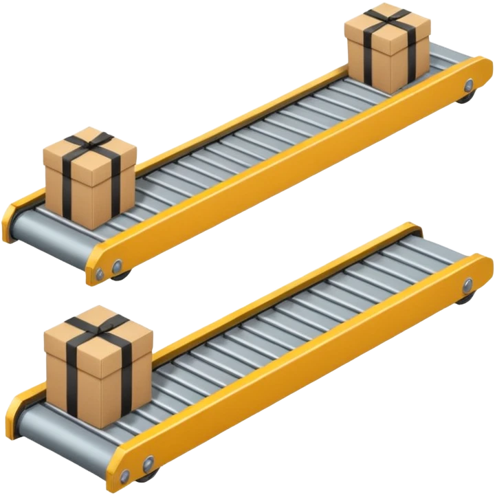 PLAIN GREY TOP DOWN ANGLE CONVEYER BELT TILL SHOPPING emoji