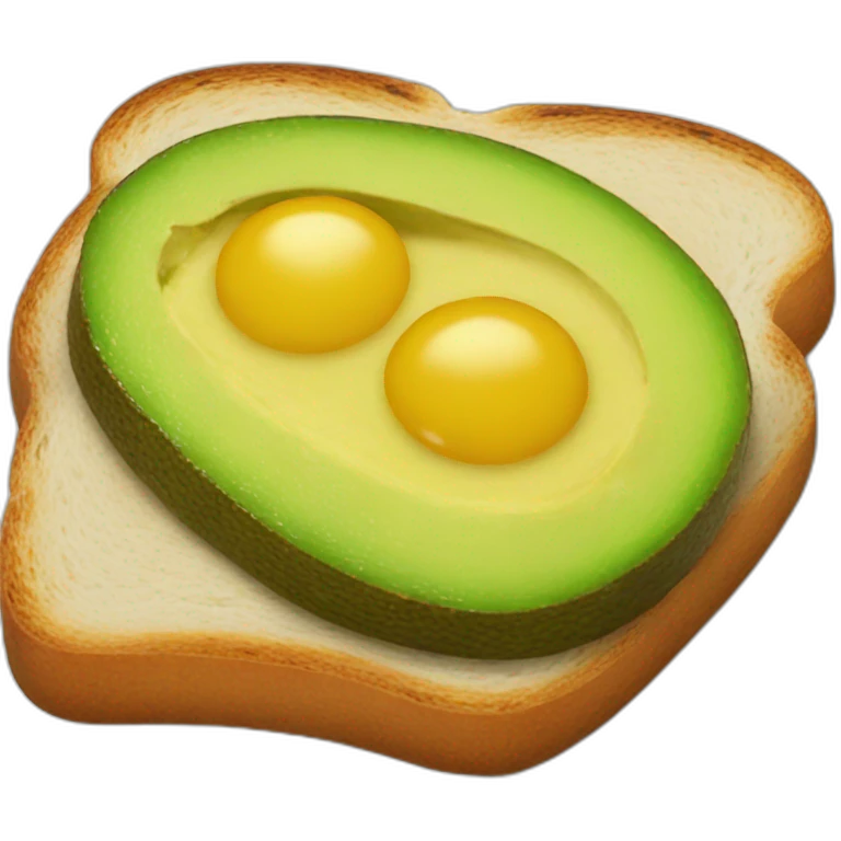 Avocado toast emoji