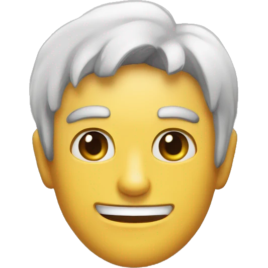 Mitad demonio y Mitad saludo emoji