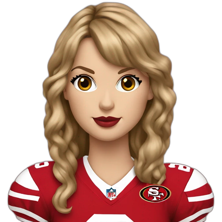 taylor-swift-49ers emoji
