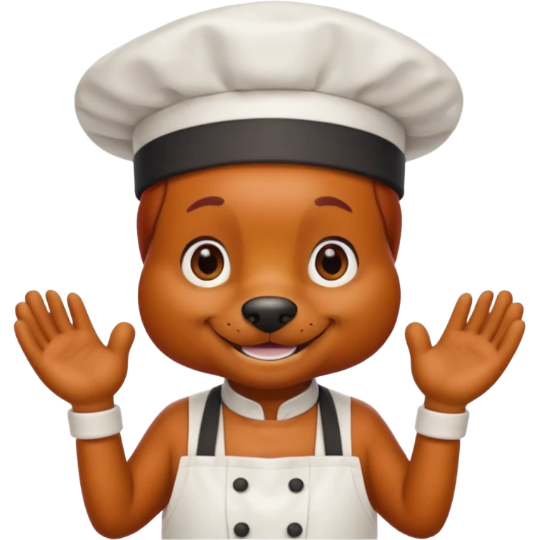 chef red dog emoji