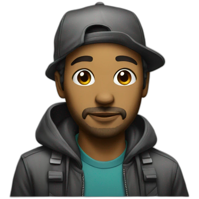 Graffiti writer emoji
