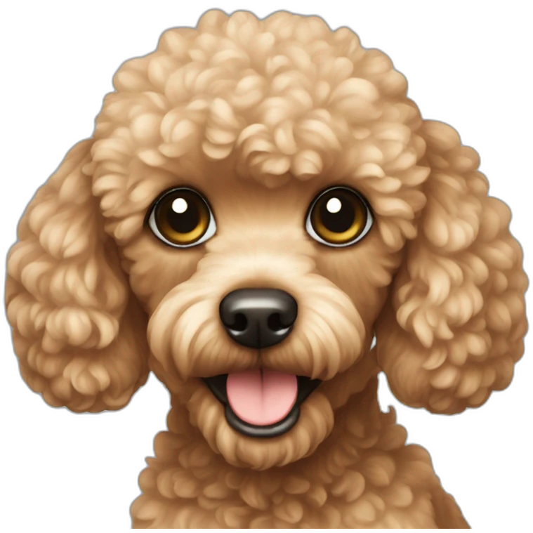 toy poodle emoji