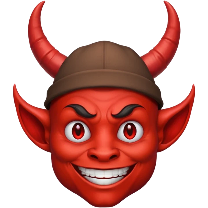 devil wearing hat emoji