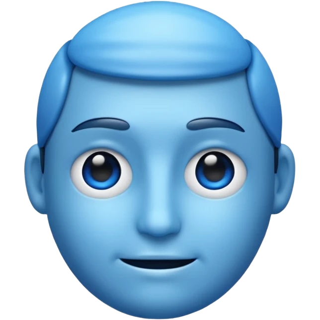 oohh blue face emoji emoji